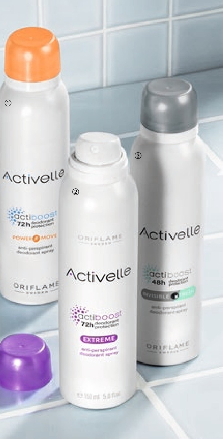 Activelle body spray